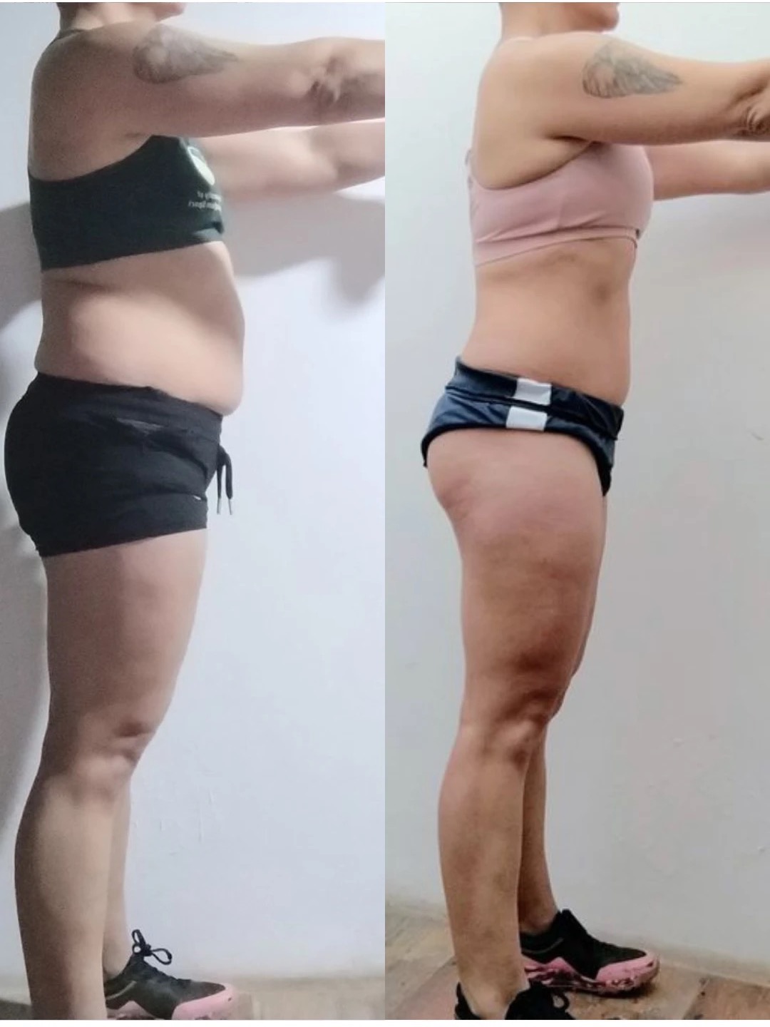 Erica, antes y después